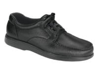 SAS Bout Time Mens 10 W Black Leather EZ Lace Up Comfort Casual Loafer Shoes SAS Men main image 4