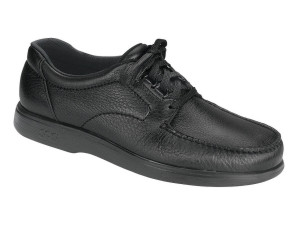 thumbnail image 2 of SAS Navigator Slip-Resistant Loafers – Men's 10 M, Black Leather, Comfort Walking Shoes 2 of 6